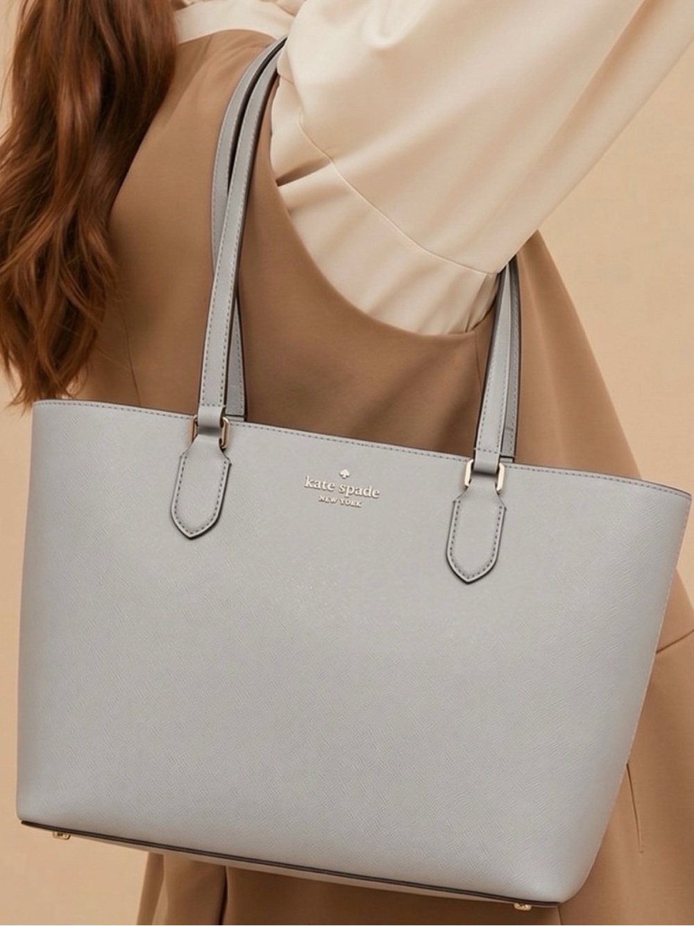 NEW Kate Spade Gray Tote